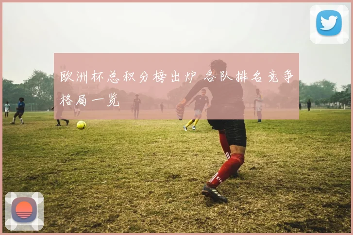 欧洲杯总积分榜出炉 各队排名竞争格局一览