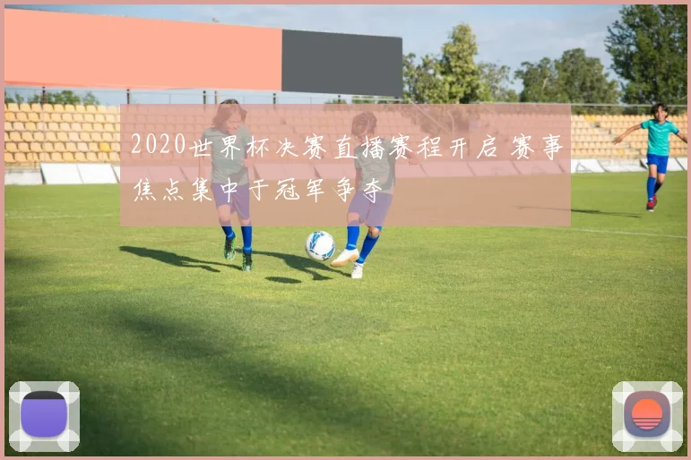 2020世界杯决赛直播赛程开启 赛事焦点集中于冠军争夺